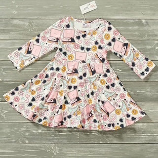 RETRO LOVIN GIRLS DRESS